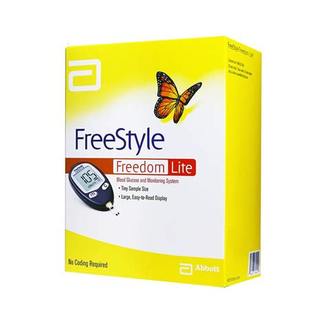 Freestyle Freedom Lite Blood Glucose Meter Diabetic Mall