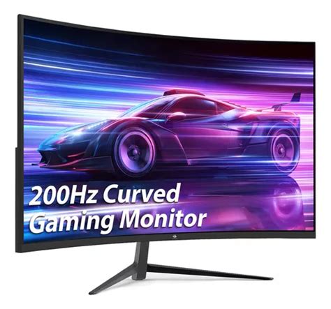 Monitor gamer curvo Z Edge UG LED negro 127V Meses sin interés