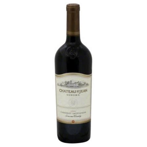 Chateau St Jean Sonoma County Cabernet Sauvignon Ml Frys Food