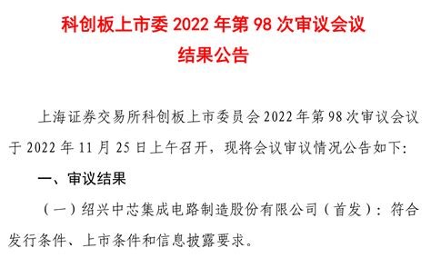 中芯聚源热烈祝贺中芯集成科创板首发顺利过会