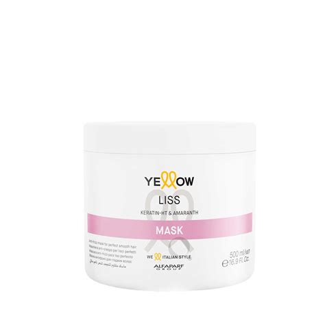 Mascarilla Liss Yellow Alfaparf X Ml Casa De Belleza Luisa