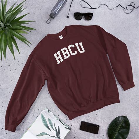 Hbcu Sweatshirt Hbcu Crewneck Usa College Classic Crewneck Etsy