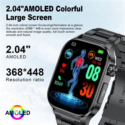 LIGE Health Blood Lipids Uric Acid Blood Glucose Smart Watch ECG PPG