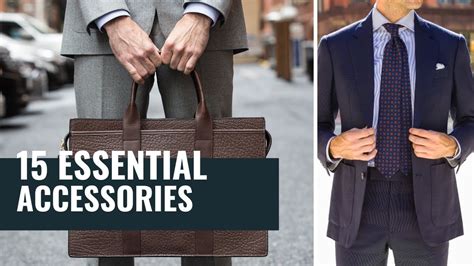 15 Most Essential Accessories For Men Top Mens Accessories