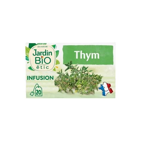 Infusion Thym Menthe Bio Jardin Bio Etic La Bo Te De Sachets