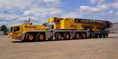 Craneway Equipment Limited 350 Ton Grove Crane