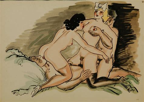 Vintage Erotic Drawings Porn Pictures Xxx Photos Sex Images Pictoa