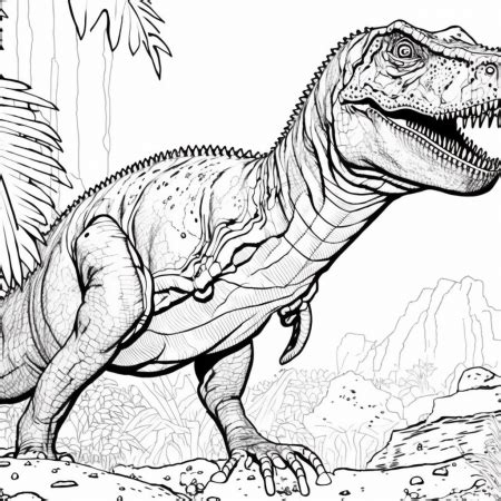 Omalovánky dinosaurus - Omalovánky k vytisknutí zdarma