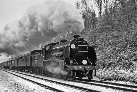 In Snowy Conditions Southern Railway Maunsell N15 4 6 0 No Flickr