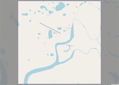 Map of Shungnak city