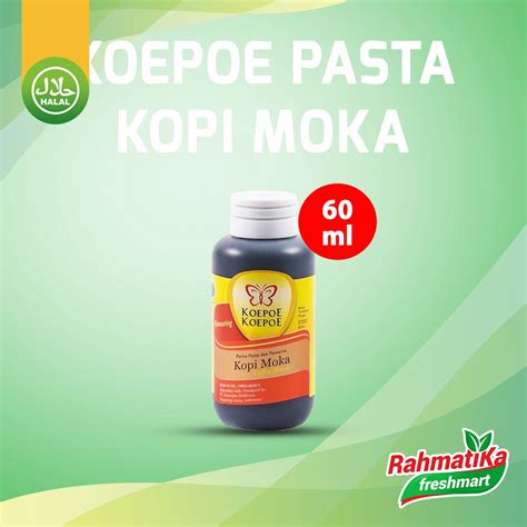 Jual Koepoe Koepoe Perisa Dan Pewarna Pasta Kopi Moka Coffee Mocca 60