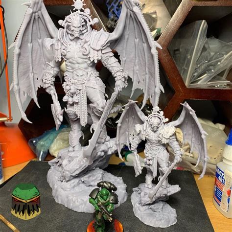 3d Printing The Daemon Primarch Angron・cults