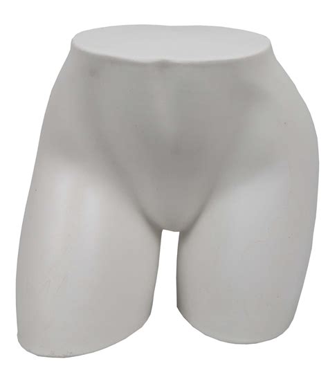 Manequim Feminino Meio Corpo Pern O Pvc Tradicional Branco Cmanequim