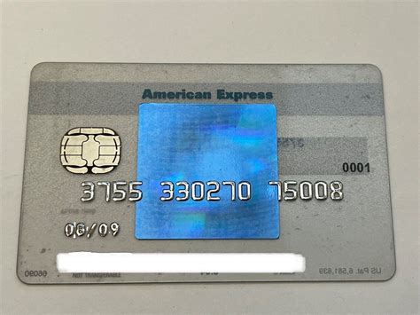 American Express Clear Credit Card Alpha Bank Chip Greece Exp 2009