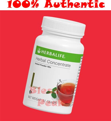 Herbalife Herbal Tea Concentrate 51g Original Flavor Lazada Ph