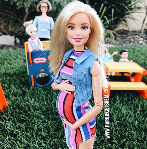 Pregnant Barbie Doll