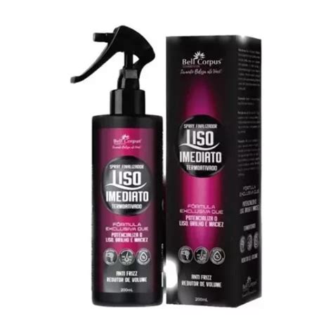 Unidades Spray Finalizador Liso Imediato Protetor T Rmico Frete Gr Tis