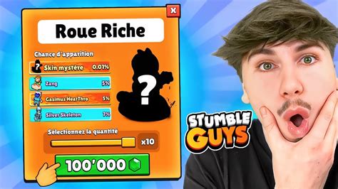 Jach Te La Roue La Plus Ch Re De Stumble Guys Secret Youtube