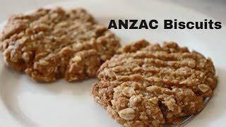 Traditional Anzac Biscuits Recipe Cwa