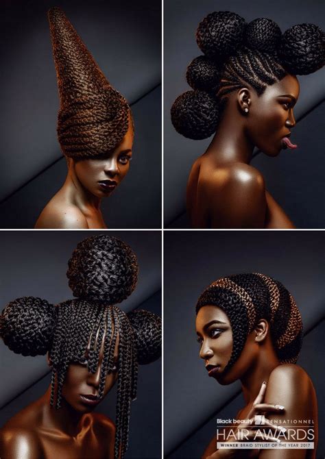 Bbsha 2017 Winners African Hairstyles Artistic Hair Natural Hair Styles