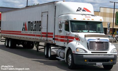 Truck Trailer Transport Express Freight Logistic Diesel Mack Peterbilt