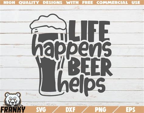 Beer Bundle SVG 18 Designs Cut Files DXF Files Funny Beer Quotes SVG