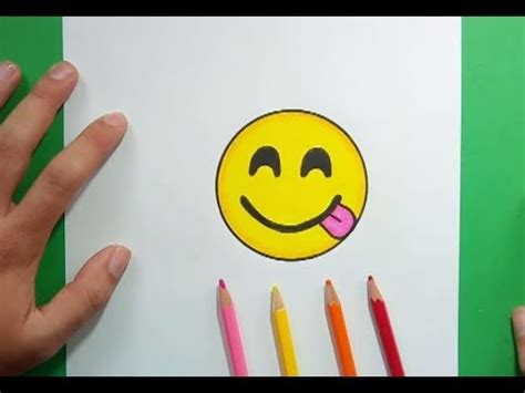 Como Dibujar Un Emoji Paso A Paso 9 PintayCrea Over Blog