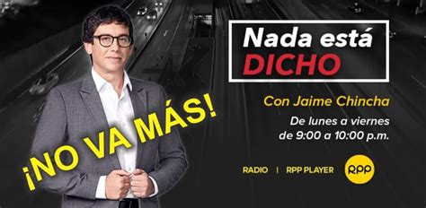 Jaime Chincha Y La Radionovela Tras Su Salida De Rpp