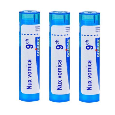 Nux Vomica Boiron Ch Pack De Tube Granules Pharmacie En