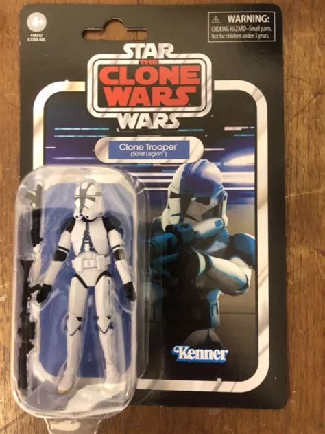 FIGURINE ARTICULÉE STAR Wars Vintage Collection Clone Trooper 501st