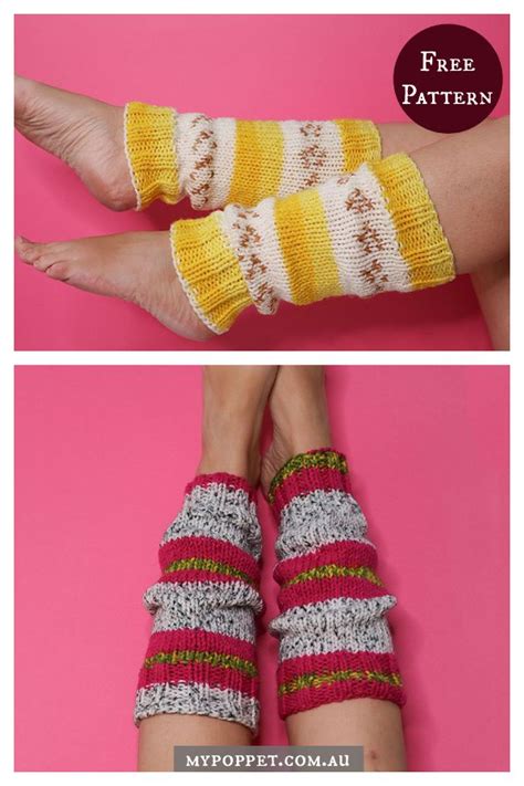 10 Leg Warmers Free Knitting Pattern Leg Warmers Pattern Knitted