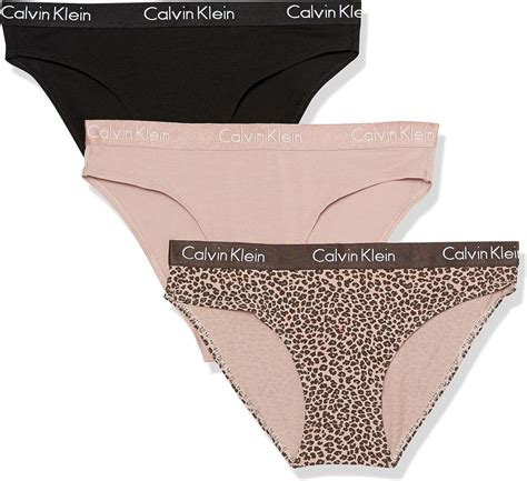 Calvin Klein Women S Motive Cotton Bikini Panty 3 Pack At Amazon Women