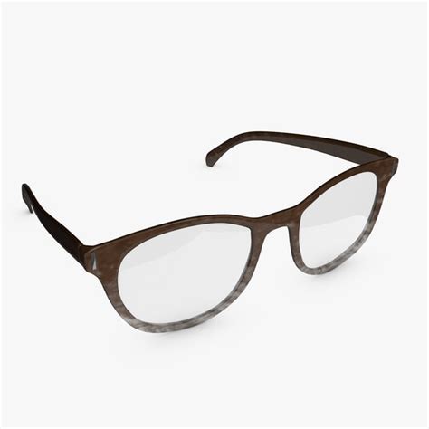 Vintage Eye Glasses 3d C4d