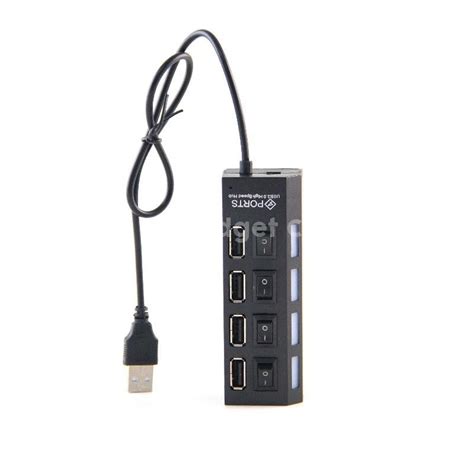 Jual Usb Hub Port Switch On Off Lampu Led Saklar Shopee