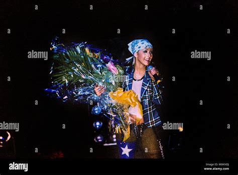 American Singer Christina Aguilera Performing At The GAY Club Night Astoria Th February