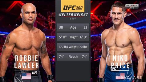 Robbie Lawler Vs Niko Price Full Fight Ufc Youtube