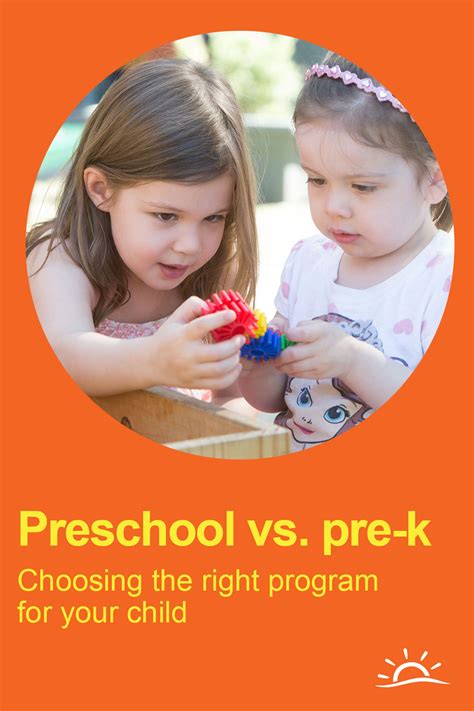 Difference Between Preschool And Pre K Pre Kindergarten Classroom