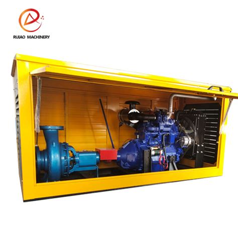 3 Inch 6 Inch Diesel Engine Driven Irrigation Fire Fighting Flood