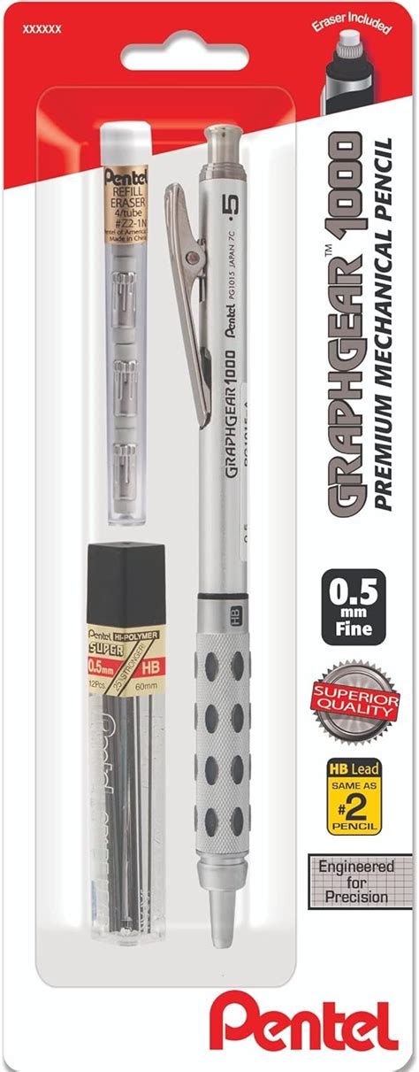 Amazon Pentel GraphGear 1000 Automatic Mechanical Drafting Pencil