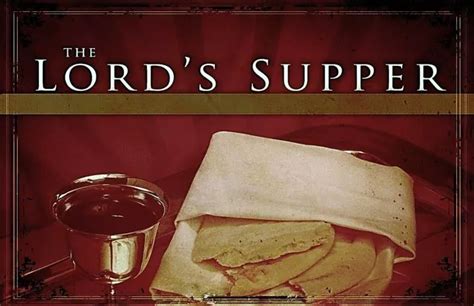 Ppt The Lords Supper Powerpoint Presentation Free Download Id2610043