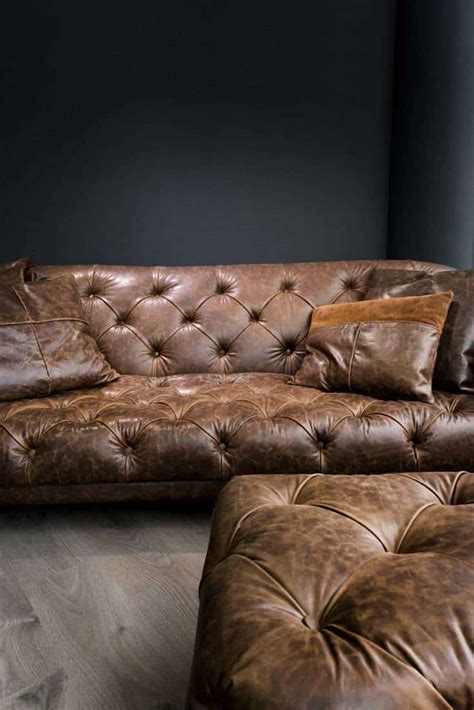 17 Dark Brown Leather Sofa Decorating Ideas