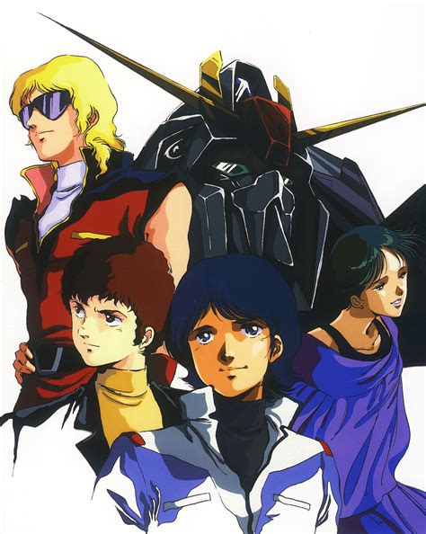 Amuro Ray Kamille Bidan Zeta Gundam Quattro Bajeena And Four