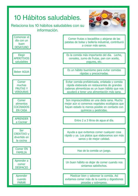 Ficha Online De Alimentaci N Para Tercero De Primaria Puedes Hacer Los