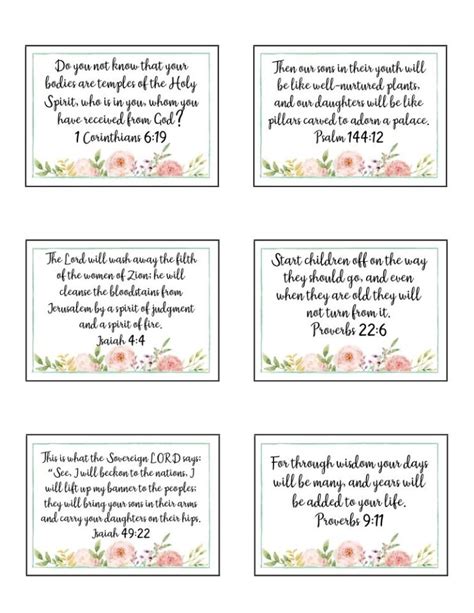 25 Bible Verses for Daughter (With Free Printables!) - Leap of Faith Crafting