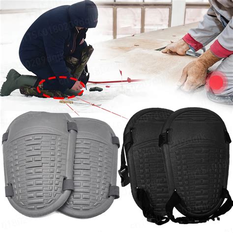 Pair Ice Fishing Knee Pad Knee Protection Tile Mud Workers Knee Paste