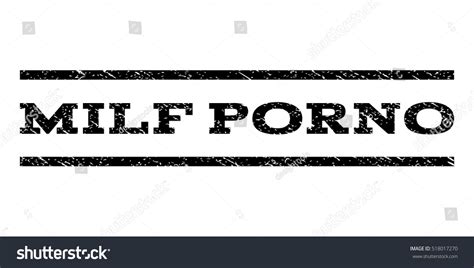 Milf Porno Watermark Stamp Text Caption Stock Vector Royalty Free