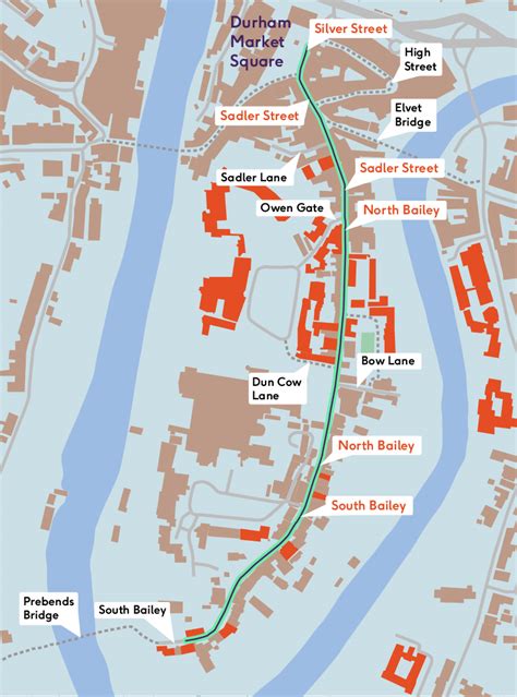 Durham University Campus Map