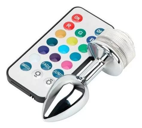 Tap N Anal De Acero Led Rbg De Colores Y Control Remoto Tama O P