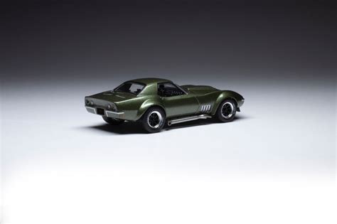 Ixo Models Chevrolet Corvette Custom C Metallic Green Scale