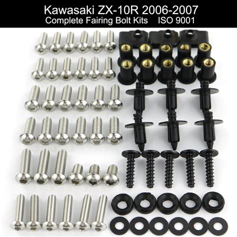 For Kawasaki Zx R Zx R Motorcycle Full Fairing Bolts Kit